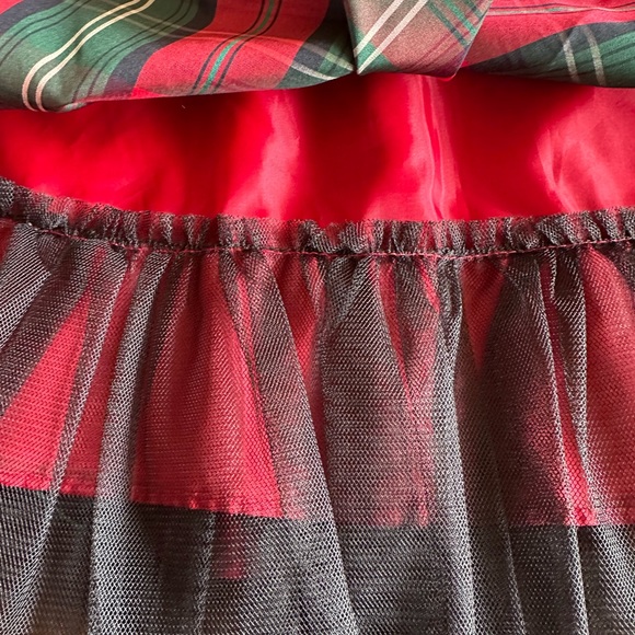George red and green plaid dress. Size 3t - Picture 4 of 4